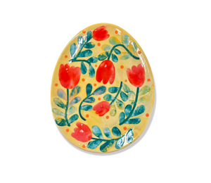 Upper West Side New York Spring Time Tulip Plate