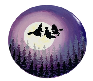 Upper West Side New York Kooky Witches Plate