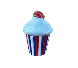 Upper West Side New York Patriotic Cupcake