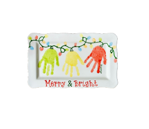 Upper West Side New York Merry and Bright Platter