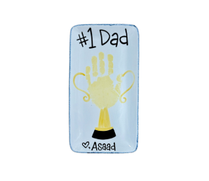 Upper West Side New York Number One Dad Plate