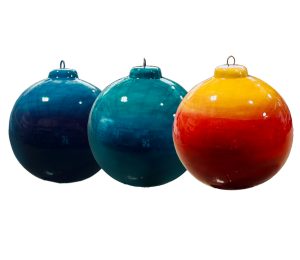 Upper West Side New York Jewel Toned Ombre Ornament