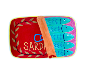 Upper West Side New York Sardines Dinner Plate