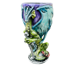 Upper West Side New York Antique Dragon Goblet