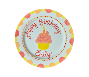 Upper West Side New York Birthday Cupcake Plate