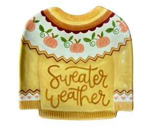 Upper West Side New York Sweater Weather Plate